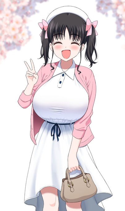 アイドルと一緒に桜を見に行きたくて作ったアクスタの絵です 