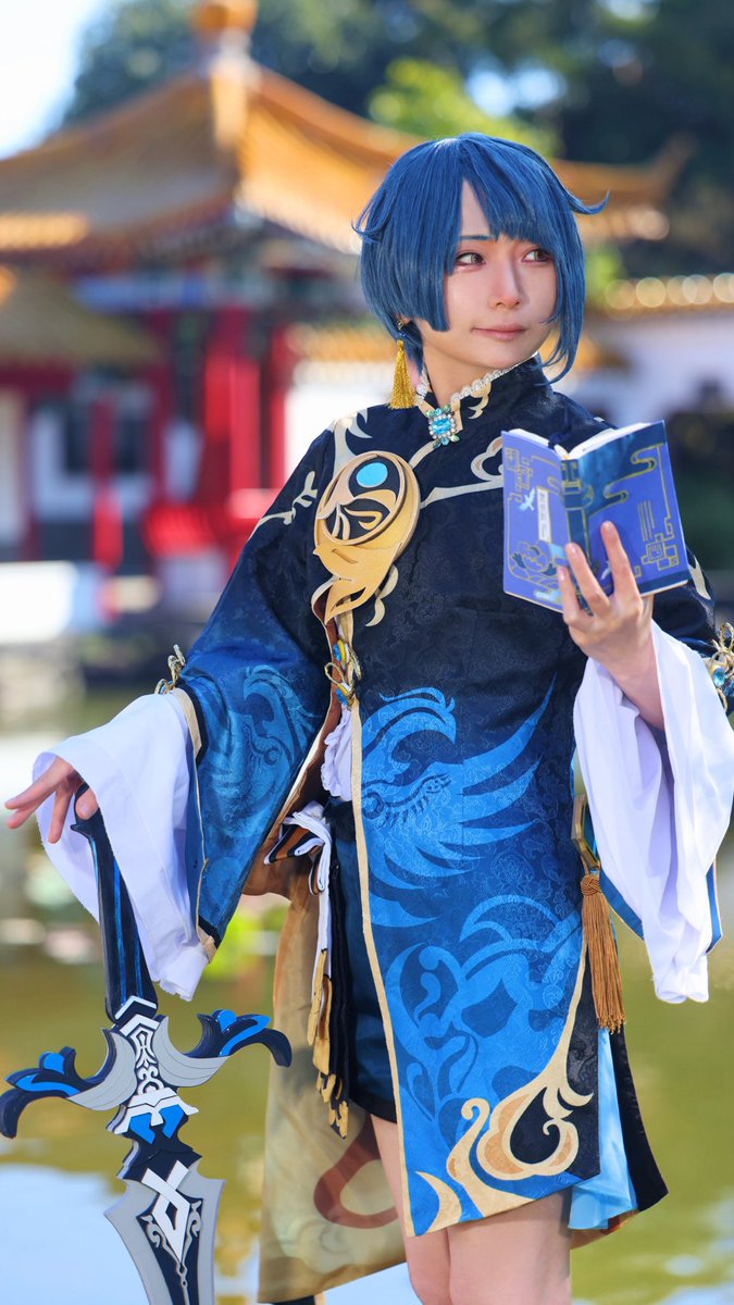 【Cosplay】Genshin / Xingqiu 📚📖´- Rp

#HoYocreators