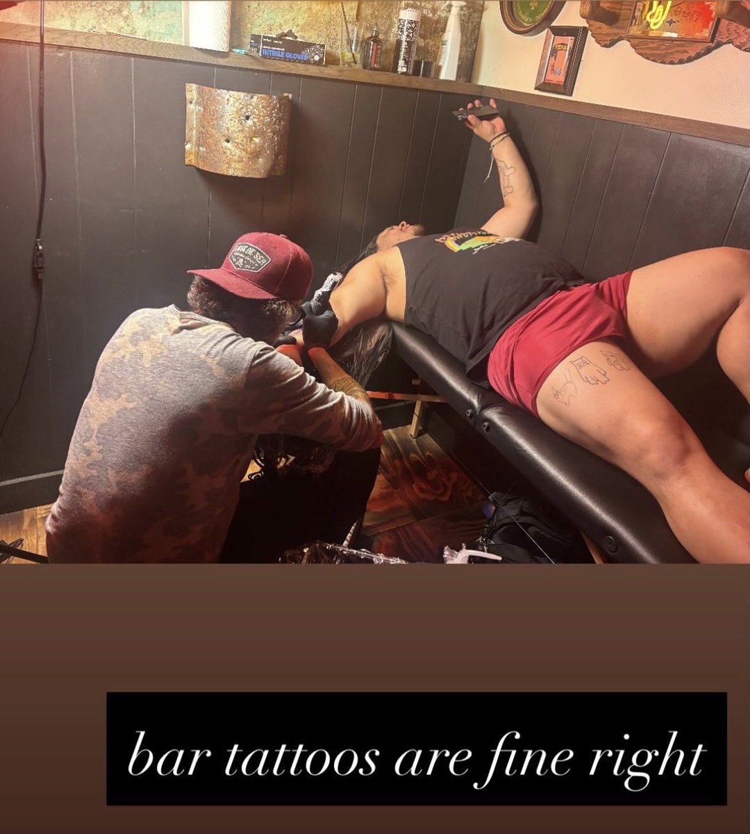 Not sure how I feel about how exposed I was to the rest of the bar