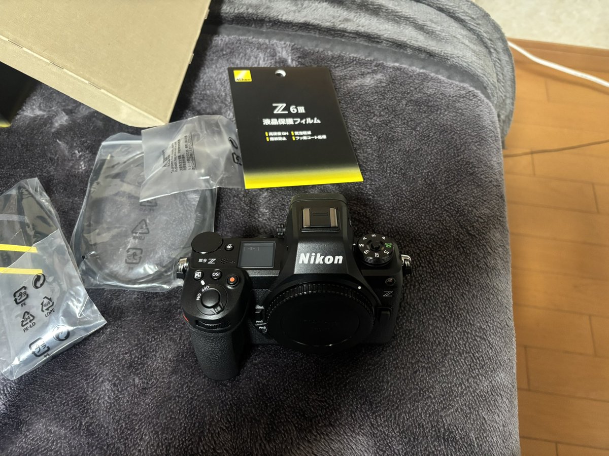 syasintomasan's tweet photo. 改めて

MNG

Nikon Z6ⅲ

コレからよろしく🙏

最初から保護フィルム付き♡

#MNG
#Nikon
#Z63 https://t.co/9OtoWKHPE4