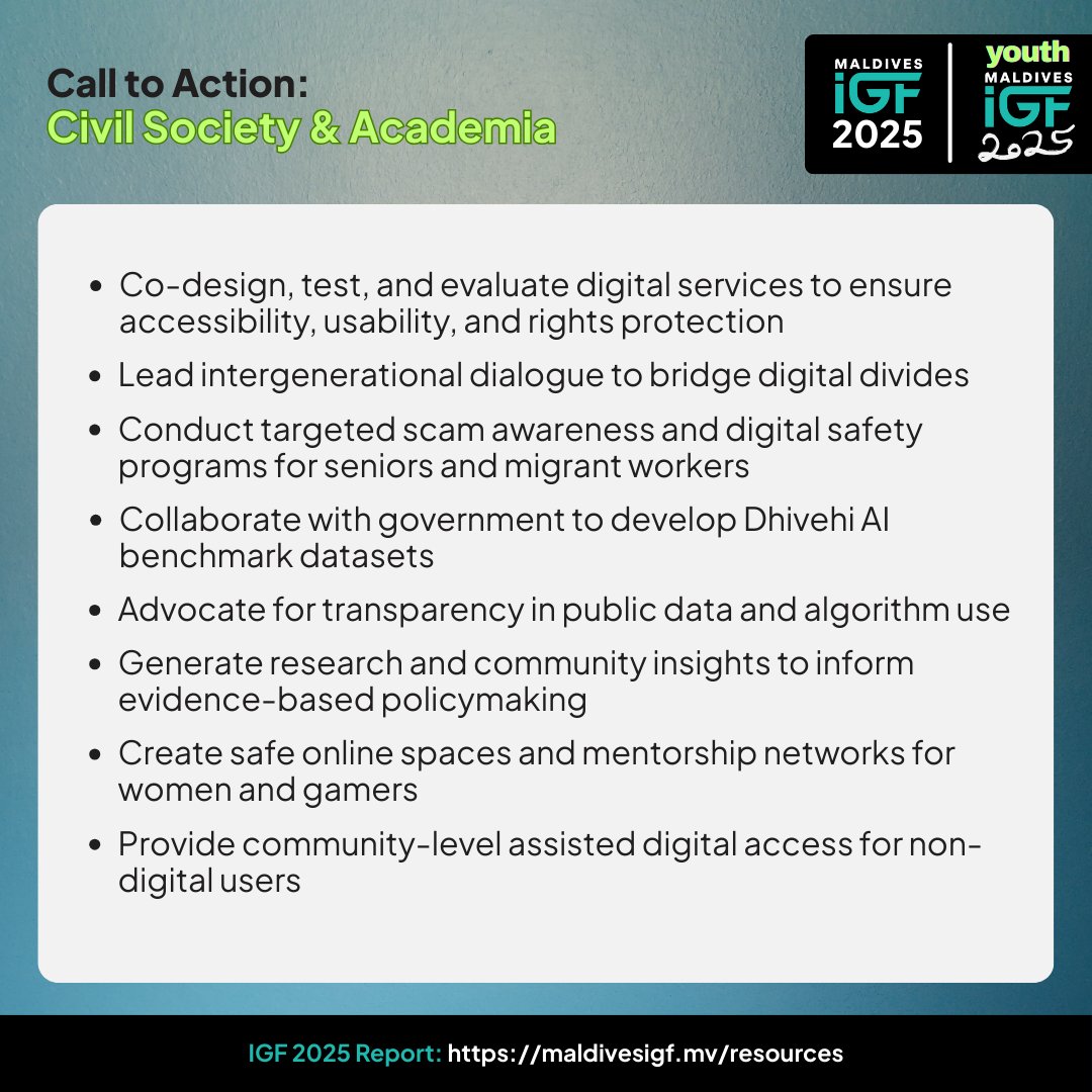 Maldives IGF tweet media