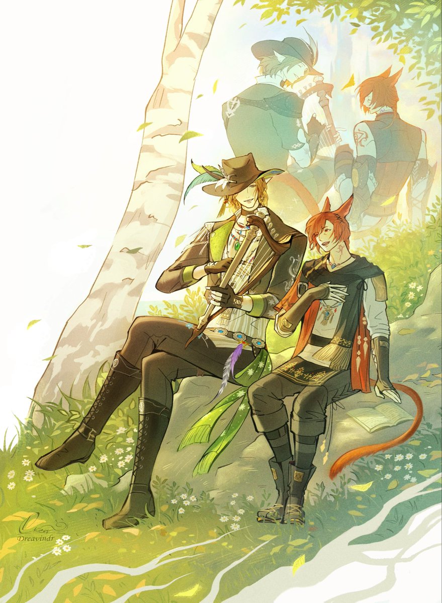 🍃
#wolgraha #ffxivart #grahatia