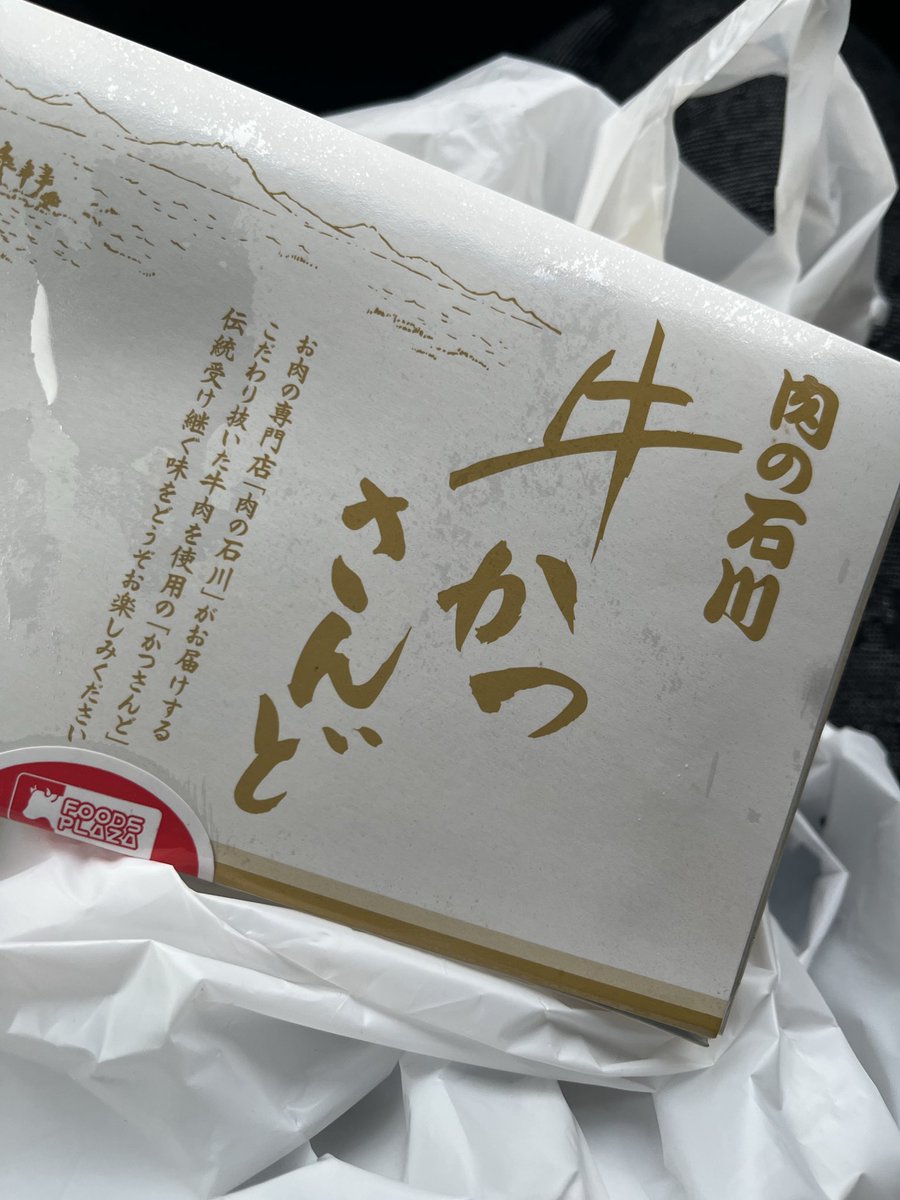 30dai_os's tweet photo. 肉の石川 牛かつさんど
美味しかったけど、なかなかボリューミー
おっさんには2枚くらいが限界かな https://t.co/VJffSSYar9