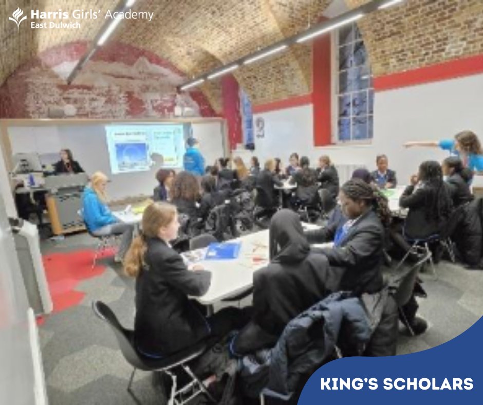 HarrisGirlsED's tweet photo. We have had a busy couple of months, almost 75 students across Key Stage 3 have been involved in King’s Scholars events in school and on Campus at King’s College Strand Campus. #Scholars #KingsScholars #Excellence #HGAED #KingsCollege https://t.co/fTPwLLgtrY