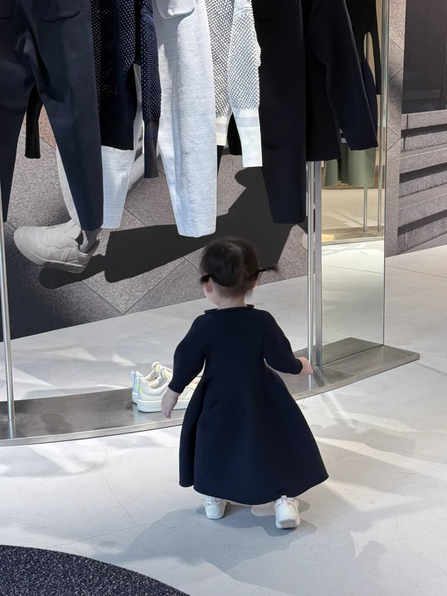 CFCL POTTERY KIDS ワンピース　ネイビー 5 ma on X: 