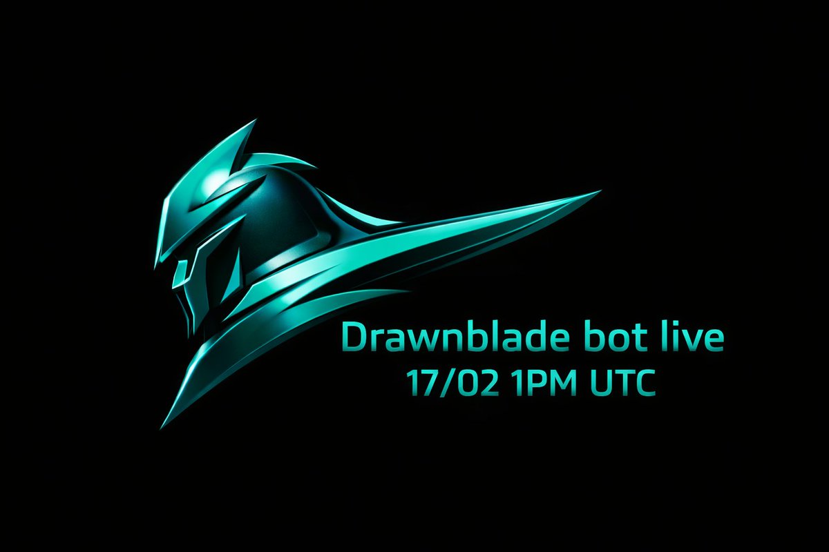 <a href="/WhaleEverything/">WHALE 🐳 EVERYTHING</a> Drawnblade token is LIVE.
The Telegram trading bot goes live today at 1PM UTC.
Trade directly inside Telegram:
Up to 10x leverage on Solana tokens
50x perps across 100+ markets
40x on major US equities
Copy trading and cross-chain bridging built in
Execution from chat. No