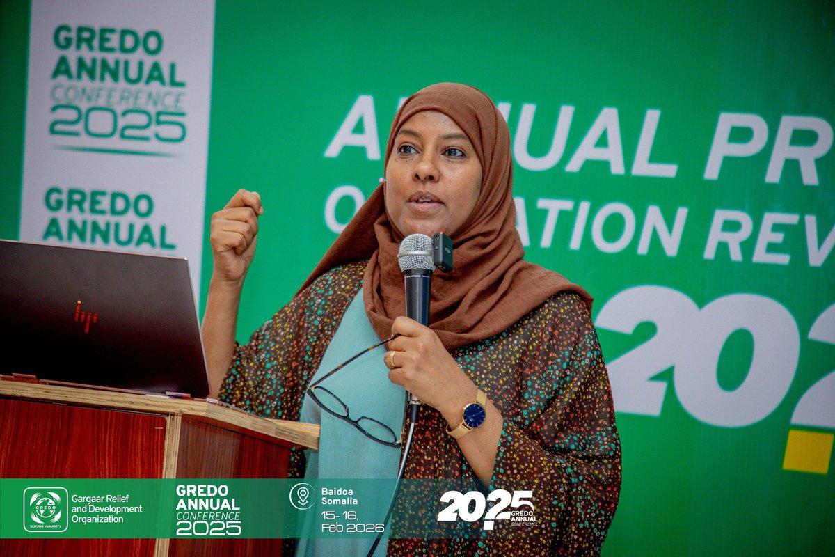 aden_alinur's tweet photo. Congratulations to the entire @gredosom family on the successful Annual Review Conference 2025.
As the #GREDO 2025 Annual Review Meeting concludes, I sincerely appreciate the time, commitment, and collective effort invested in making this conference meaningful and impactful. I regret that I was unable to be with the team in person due to other important commitments.
The year 2025 has been one of the most testing periods for the humanitarian cause. Sudden and severe funding cuts placed immense pressure on our work; forcing many organizations to suspend operations and compelling GREDO to close 23 health and nutrition facilities. Despite these challenges, I am deeply proud of our staff -from frontline teams to senior management- who stood firm and continued serving their communities against all odds.
Many went above and beyond, including working voluntarily, at a time when difficult decisions had to be made. This Annual Review was not only a moment of reflection, but also a call to action to double our efforts, innovate smarter, and adopt efficient, cost-effective approaches to reach the most affected and hardest-to-reach communities.
I extend my sincere appreciation to our communities, government and local authorities, elders, partners, and donors; especially @FCDOGovUK, @eu_echo, and @DKinSomalia for their unwavering support!!๐๐ป๐๐ป
The achievements we reviewed are a testament to collective resilience and solidarity!!!
#GREDO #AnnualConference2025 #AnnualReviewMeeting #HumanitarianAction #Resilience