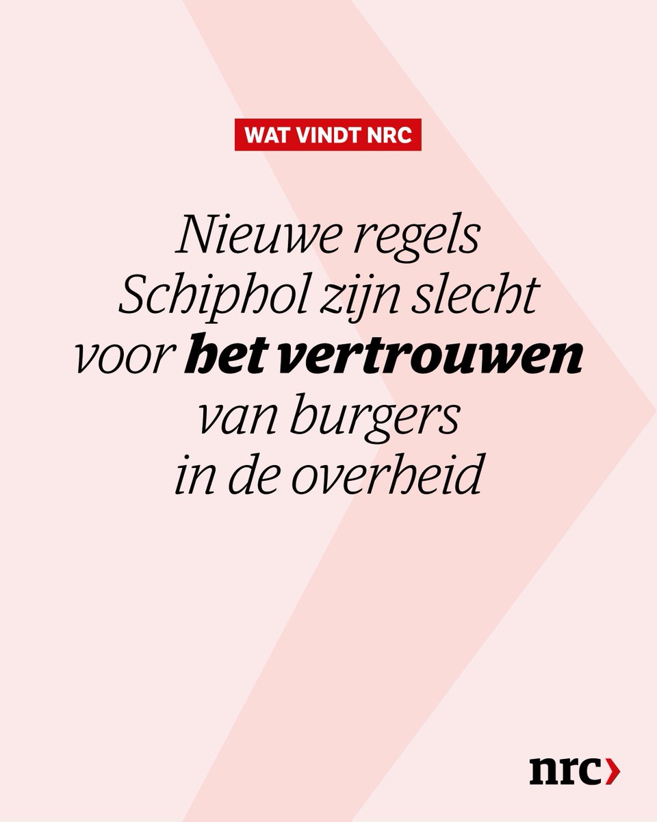 Het nieuwe Luchthavenverkeersbesluit van demissionair minister Robert Tieman (BBB, Infrastructuur &amp; Waterstaat) is een dieptepunt als het gaat om het horen van burgers, schrijft NRC. buff.ly/XWwczbN