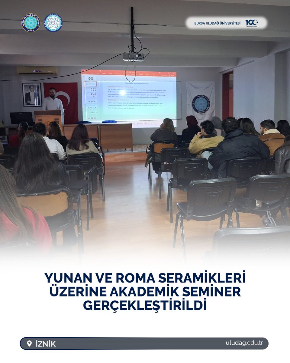 🏺 Antik Çağın Estetiği İznik’te Hayat Buluyor: Yunan ve Roma Seramikleri Semineri!

Haberin devamı için:
uludag.edu.tr/iznikmyo/yunan…