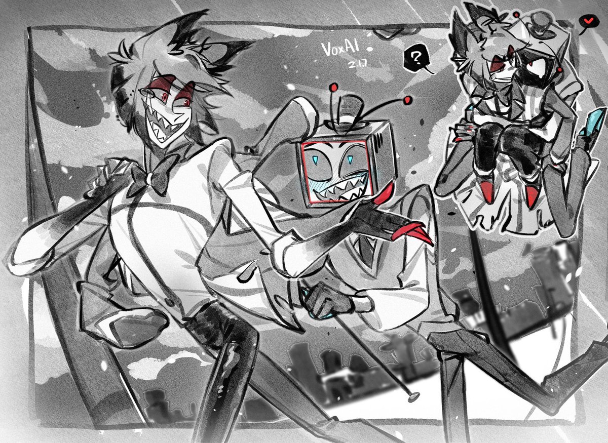 I’m pretty sure his little spark is a whole wildfire now❤️‍🔥❤️‍🔥
📺📻today

#voxal #RadioStatic