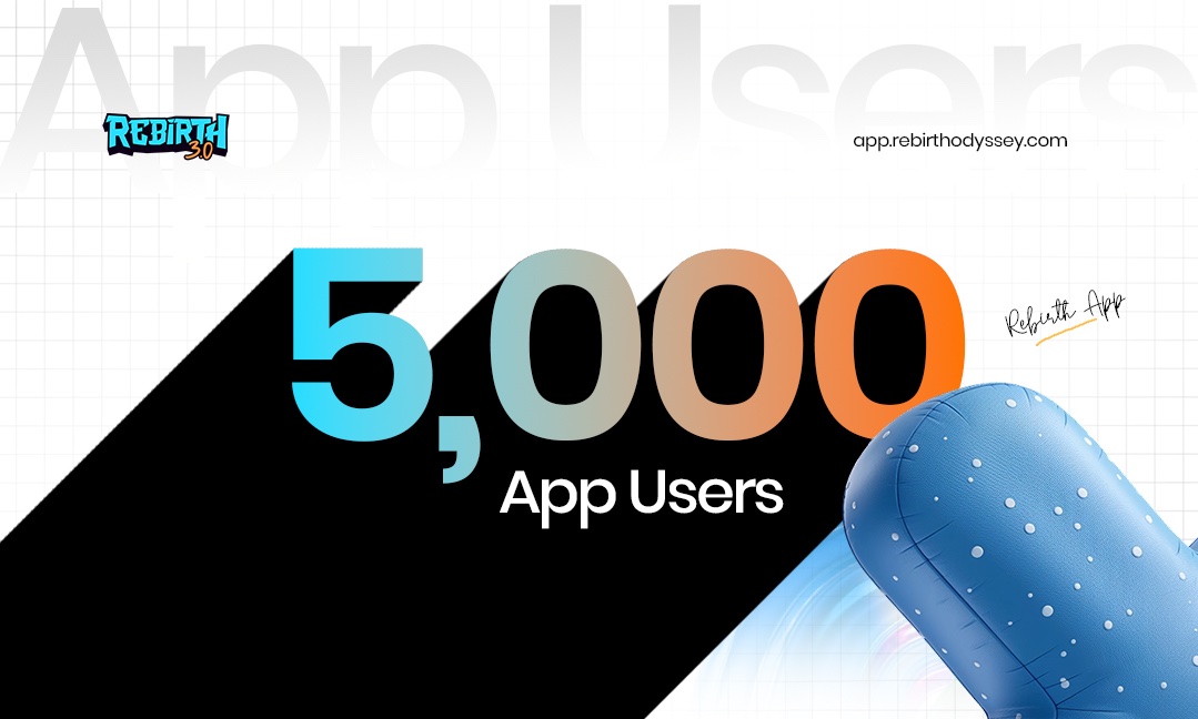 rebirthodyssey's tweet photo. 5000 WebApp Users! 

Hitting 5,000 app users isn’t just about the number, it’s a proof of what happens when a community commits to real transformation. 

We are truly honored to walk this path of learning, empowerment, and personal rebirth alongside each of you.

Thank you for making “The Rebirth WebApp” more than just an app but a supportive network of change makers.