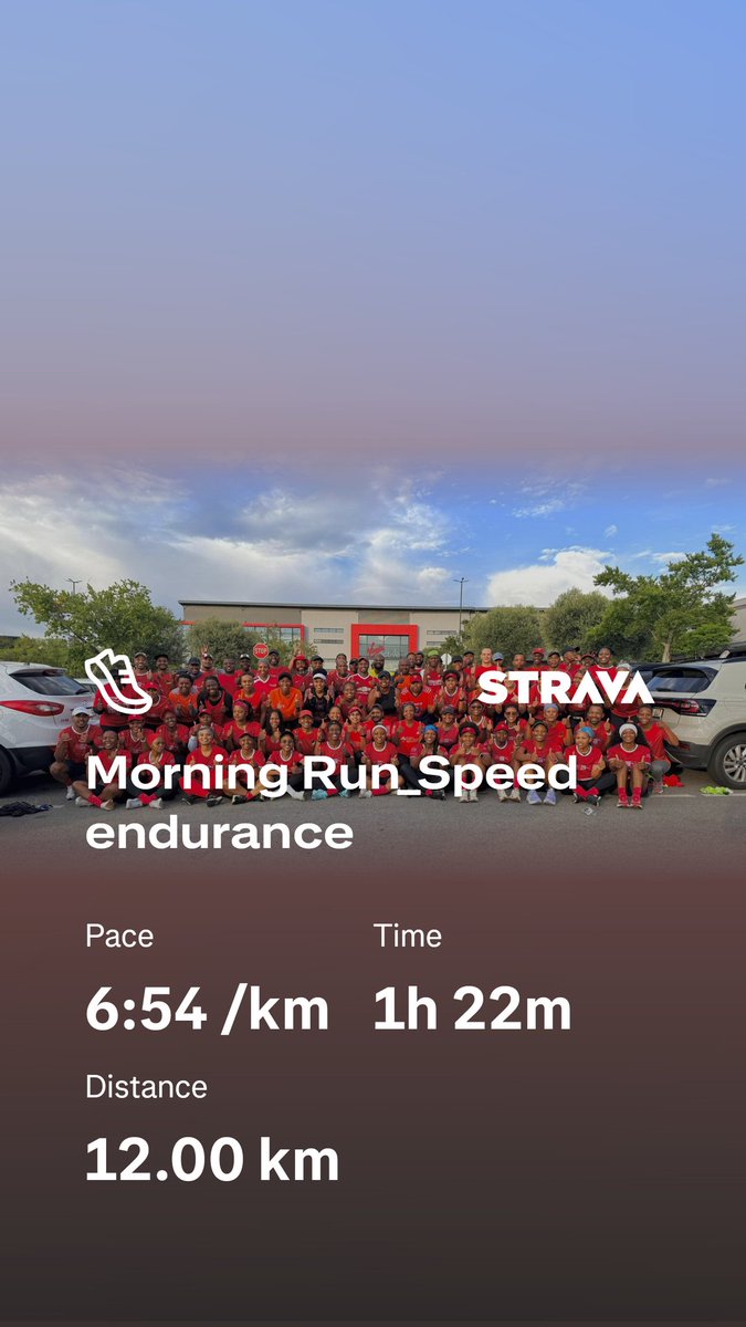 RefiloeDiale7's tweet photo. #FetchYourBody2026 Random Tuesday of Speed endurance.  #NeverRunAlone #WCAC https://t.co/TGwS7aiQjq