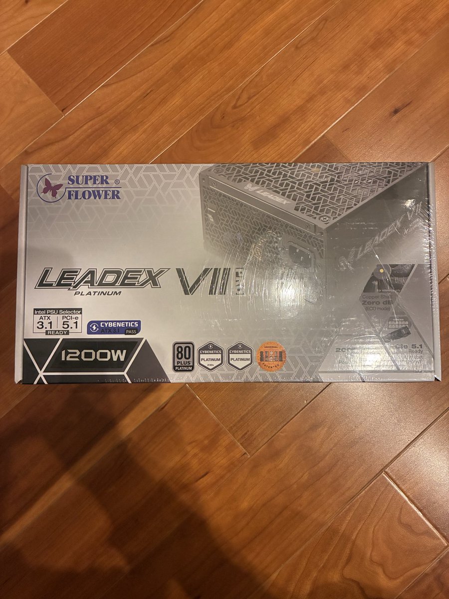SUPER FLOWER LEADEX VII PRO』 ありがとうございます。 #ドスパラで