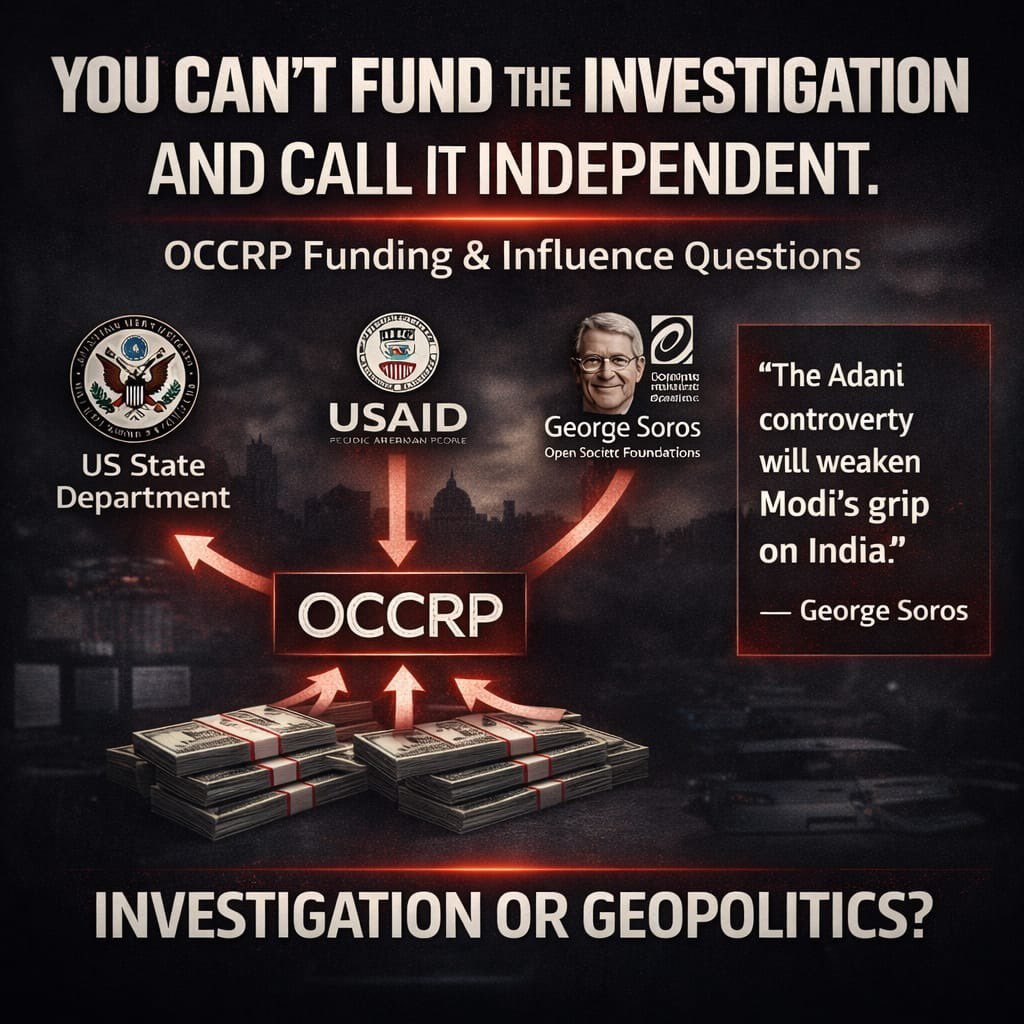Read #OCCRP's own report carefully. The Swiss bank documents say funds were 'likely' invested in Adani Group companies and that they were 'probably being invested in Adani Group companies.' 

Those are the bank's internal estimates — not confirmed positions, not audited holdings,