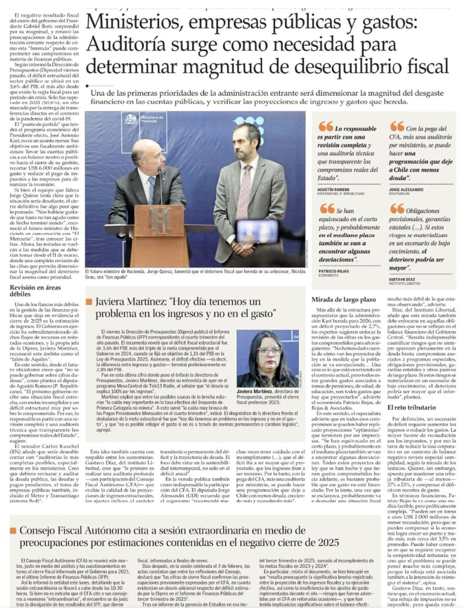 Grau no recibió con buena cara cuando el nuevo ministro le comunica que ordenó una auditoría completa a Ministerios,Empresas Públicas y “GASTOS”