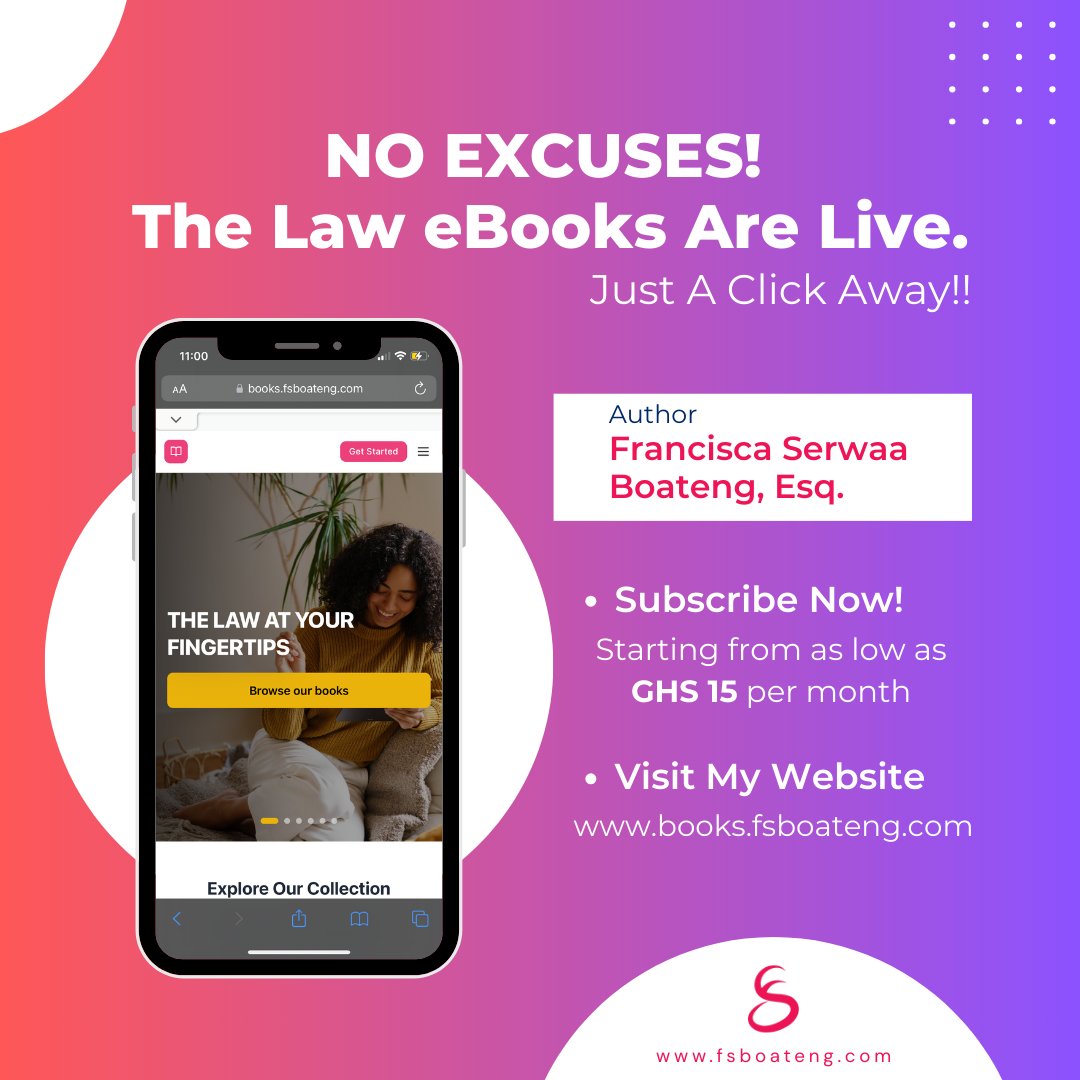 Francisca Serwaa Boateng,Esq. tweet media
