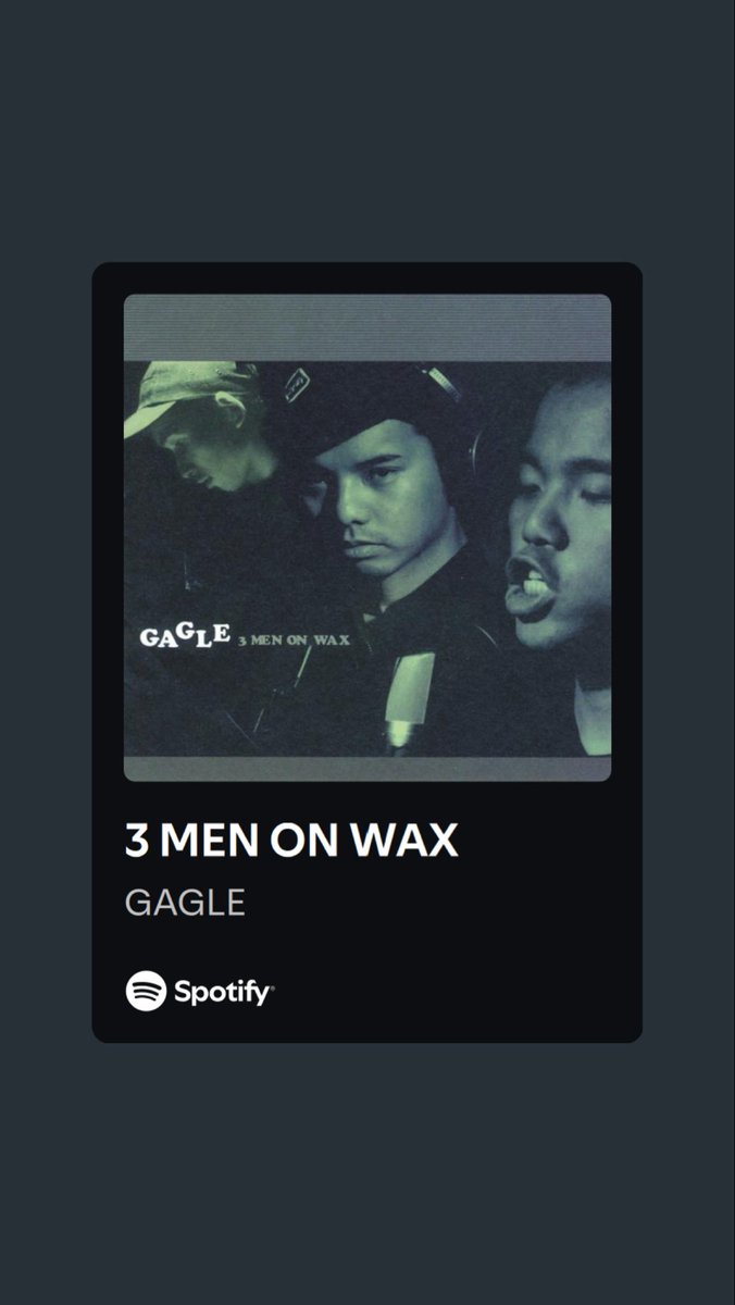 Reyunaのアルバム100本ノック (69/100) 2002.8.9 GAGLE 『3 MEN ON WAX