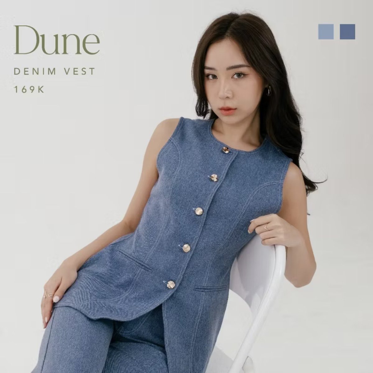 ide styling outfit supaya nggak keliatan boring; pakai VEST🙂‍↔️

➡️ mulai dari knit vest, denim vest, hingga tailored vest💃🏻