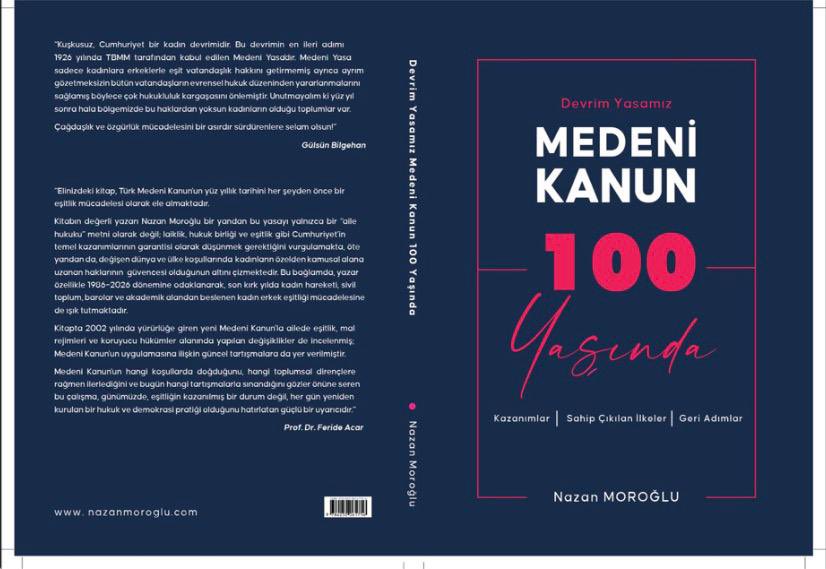 yseminaksoy's tweet photo. Medeni Kanun @nznmor hocamın da söylediği gibi “ Devrim yasamız” dır.

100 yıl sonra mecelleye özenenler azınlık olarak çoğunluğun hakkını gasp etme hülyasına devam etsinler. 

Laik hukuka, kadın ve çocuk haklarına sonuna dek sahip çıkacağız.

Bu vesileyle başta çok kıymetli Nazan Moroğlu’na “ Medeni Kanun 100 Yaşında “ kitabı için saygılarımı sunarım.🌸

Atatürk ve yol arkadaşlarına “ kadınlar “ olarak minnetimiz, saygımız, sevgimiz bitmez.🇹🇷

Teknoloji çağında halâ çağdaşlık, özgürlük mücadelesi verenlere de binler selam olsun.❤️

#medenikanun #devrimyasaları