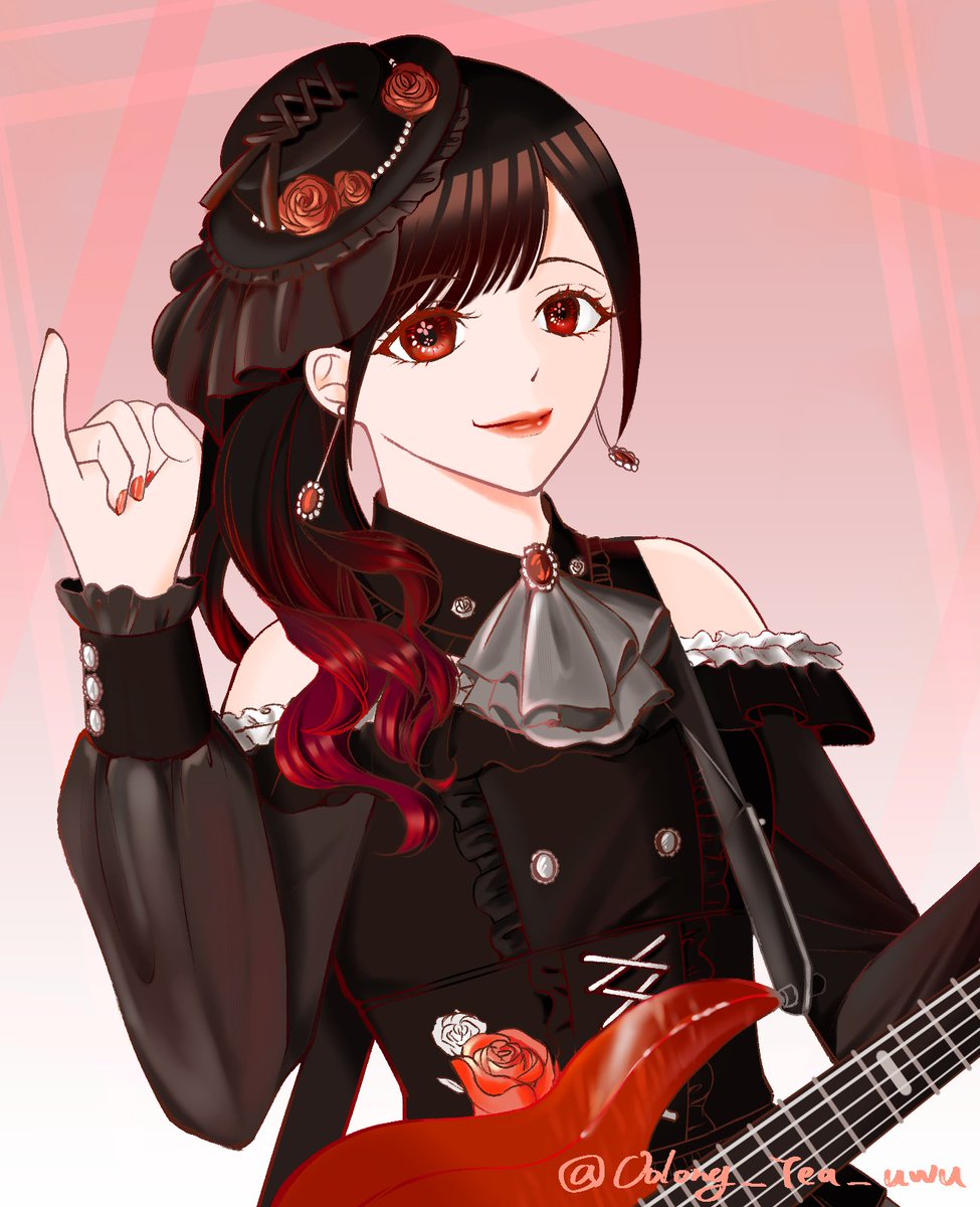 10周年ライブ配信のチケットと台北公演のチケット、ゲットしました！
 由貴のこの衣装が一番好き！ 
#ゆきすと #中島由貴 #バンドリ #Roselia