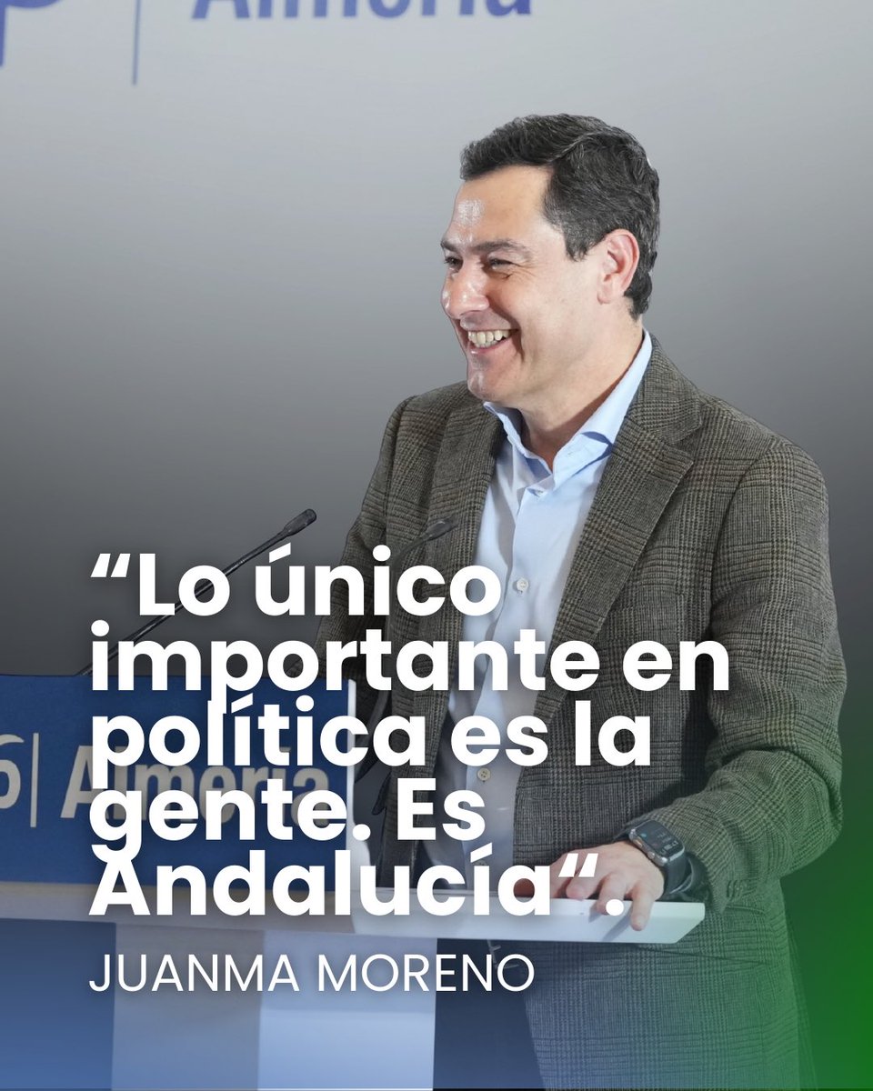 🟢 Lo único importante en política es la gente. Es Andalucía.

No vamos a caer ni en insultos ni en politiqueo.

<a href="/JuanMa_Moreno/">Juanma Moreno</a> 

ppandalucia.es/moreno-otra-fo…