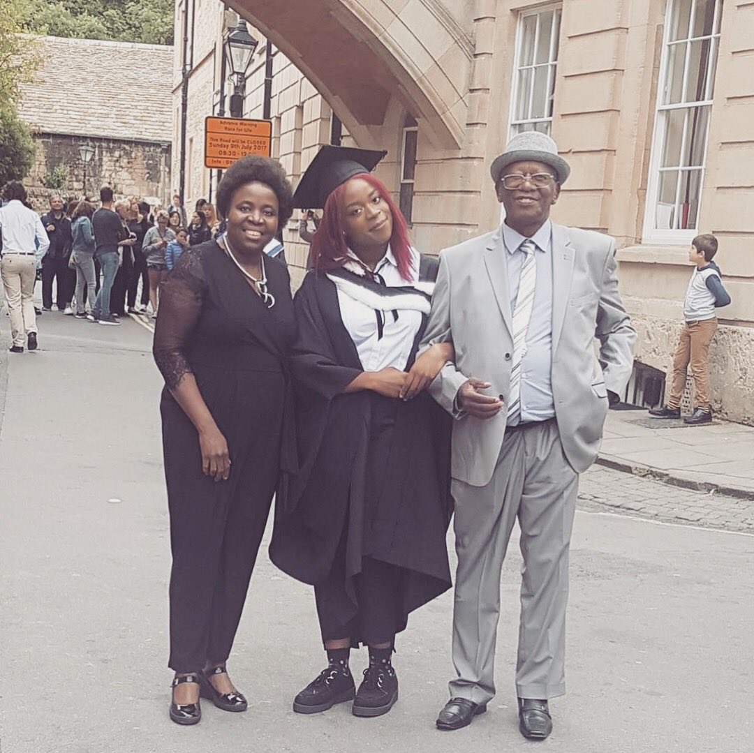 First in my bloodline to graduate from the University of Oxford and write books about Yoruba mythology.