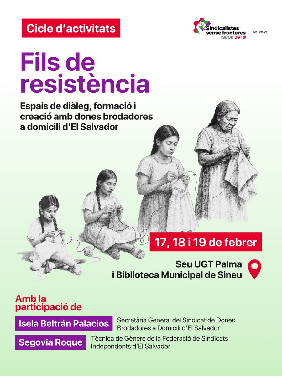 Sindicalistas sin Fronteras ISCOD UGT tweet media