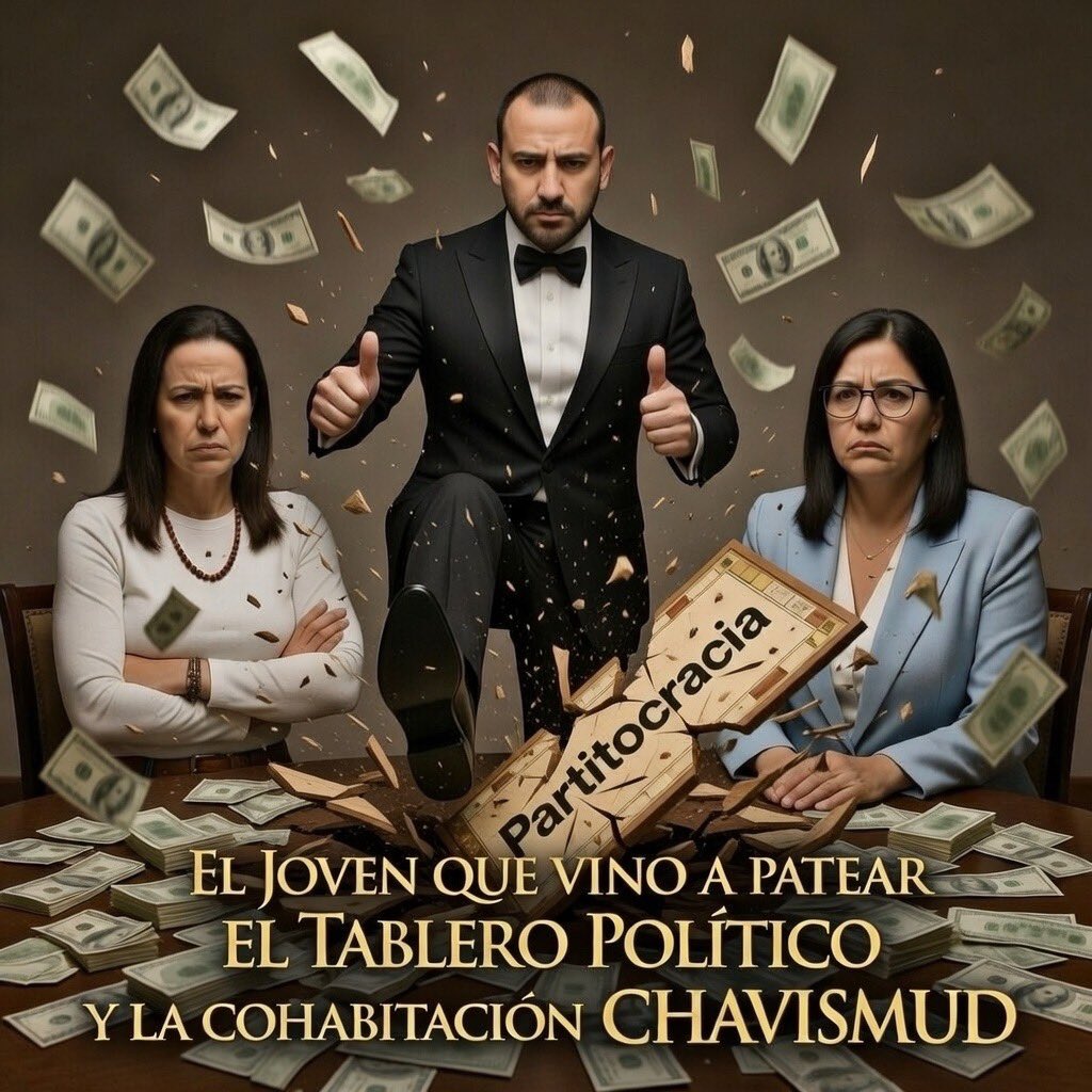 Hoy una parte de Venezolanos vive una domesticación social con respecto a la política 🤷‍♂️ Chavista y Muderos 

Ensucian a quien no pueden detener Limpiamente 

Si no estás con ellos buscan destruirte de manera que no rompas esa unión celular política 

<a href="/Eduardo_Bittar/">Eduardo Bittar</a> llegó para