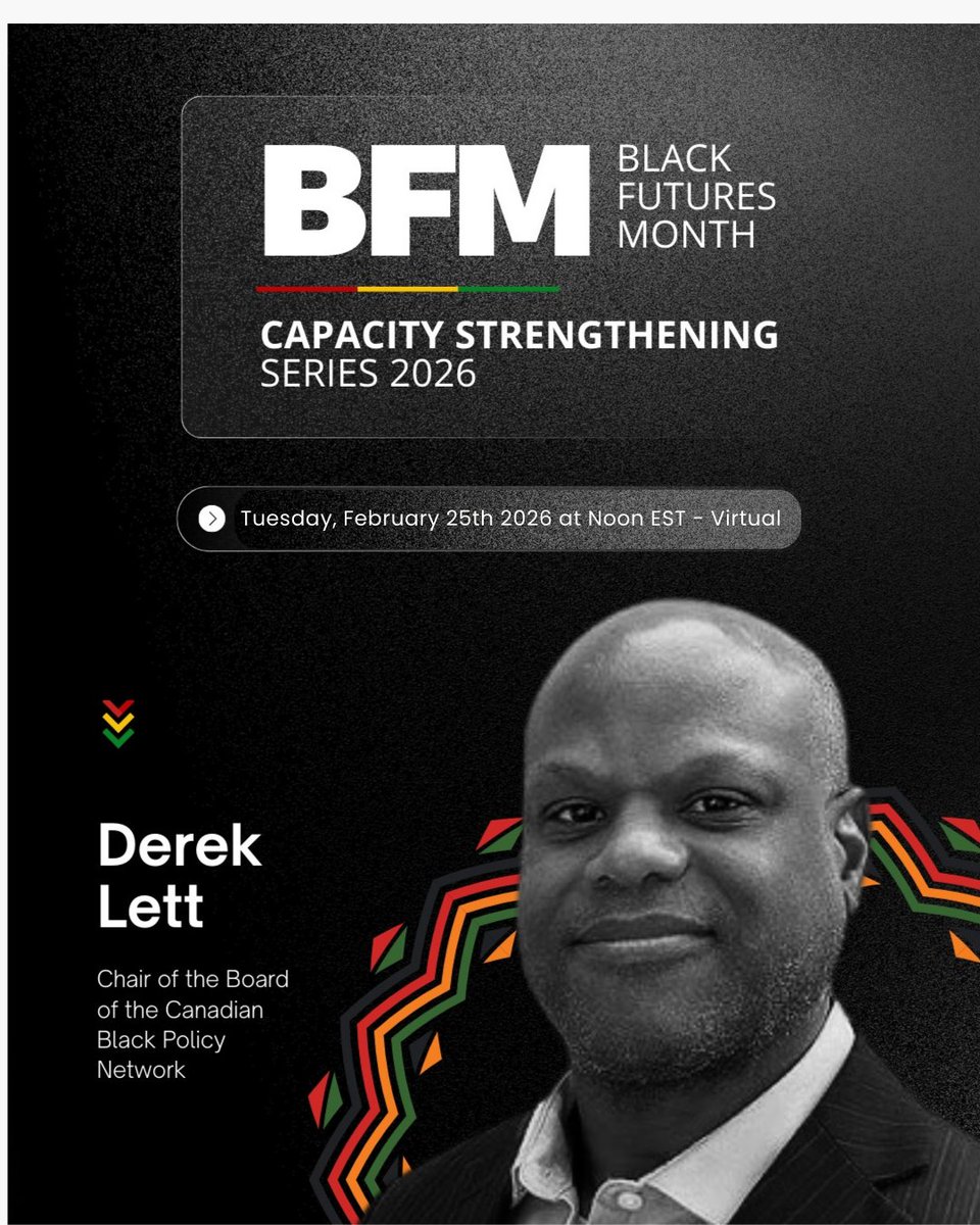 Canadian Black Policy Network tweet media