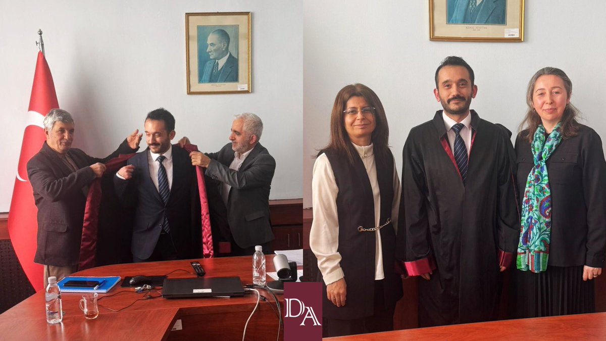 Çalışma arkadaşlarımızdan Cihat Ekiz, Türk İslam Edebiyatı Anabilim Dalında doktora tezini başarıyla savunmuş ve doktor ünvanı almıştır. Kendisini tebrik ediyor, başarılarının devamını diliyoruz.