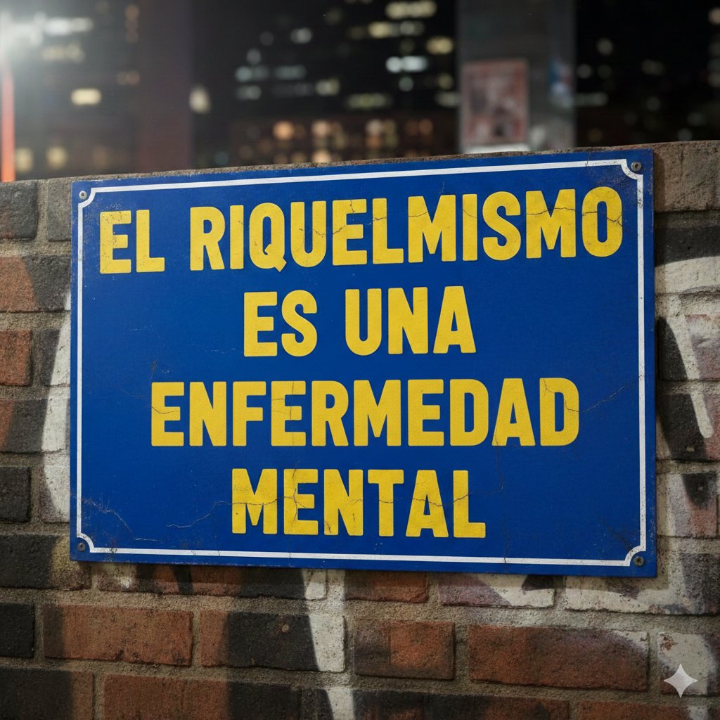El riquelmismo es una enfermedad mental