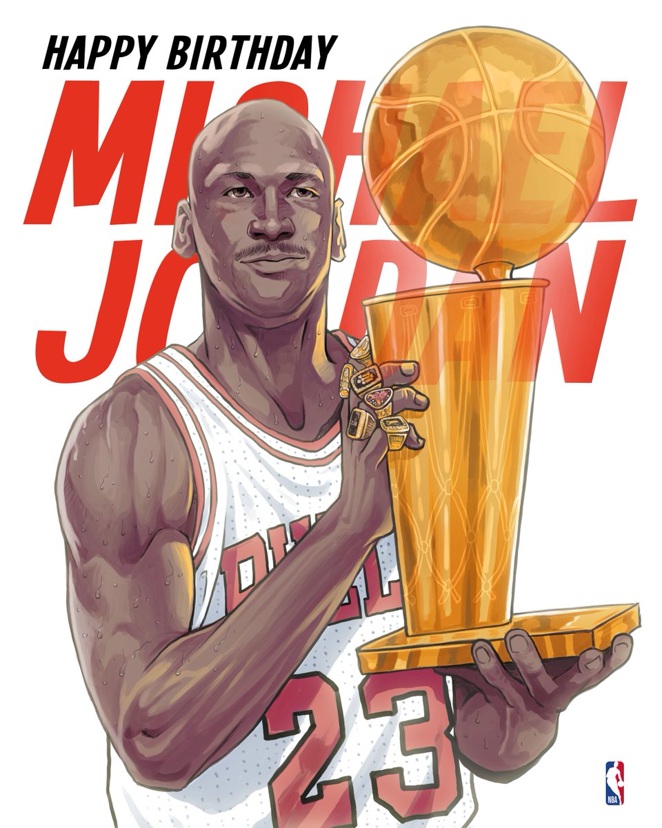 Happy birthday to 'His Airness' Michael Jordan 🎂

🔸 6x NBA champion 
🔸 6x NBA Finals MVP
🔸 5x Most Valuable Player 
🔸 14x All-Star
🔸 3x All-Star Game MVP 
🔸 10x All-NBA First Team 
🔸 All-NBA Second Team 
🔸 NBA Defensive Player of the Year
🔸 9x NBA All-Defensive First