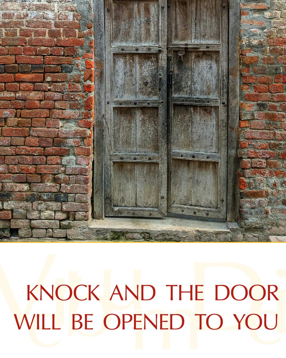 Gospel of the Day (Matthew 7,7-12)

Jesus said to his disciples: "Ask and it will be given to you; seek and you will find; knock and the door will be opened to you.
For everyone who asks, receives; and the one who seeks, finds; and to the one who knocks, the door will be opened.