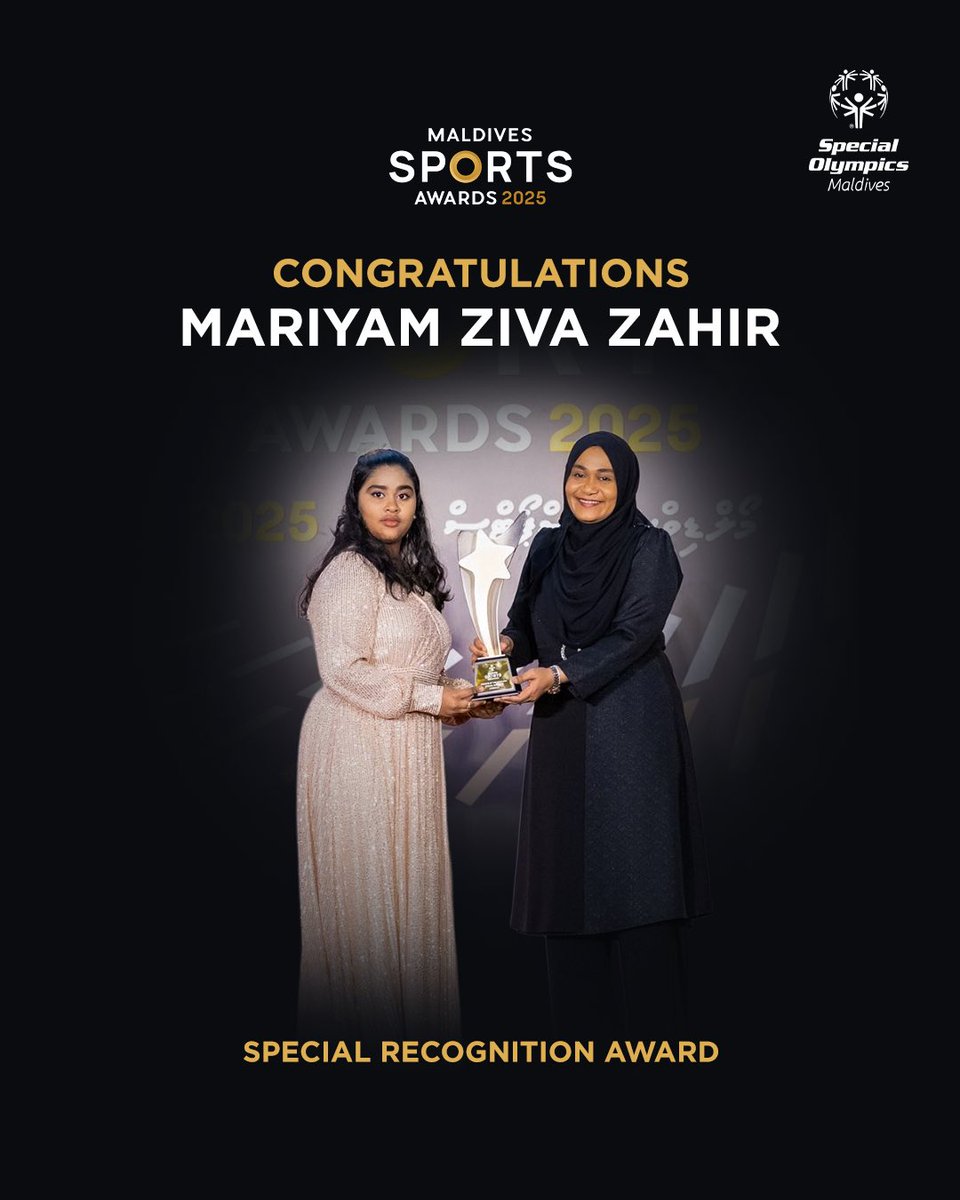 Heartfelt congratulations to Mariyam Ziva Zahid on receiving the Special Recognition Award for the year 2024.

Keep striving, keep shining, and keep inspiring. 🤍