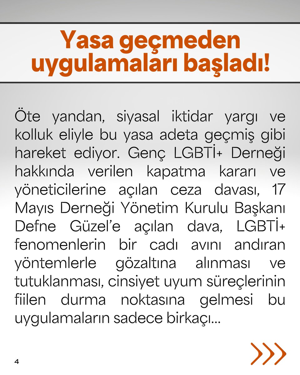 Yargı Paketinden çıkan LGBTİ+ düşmanı yasayı getirmeyi aklınızdan bile geçirmeyin!