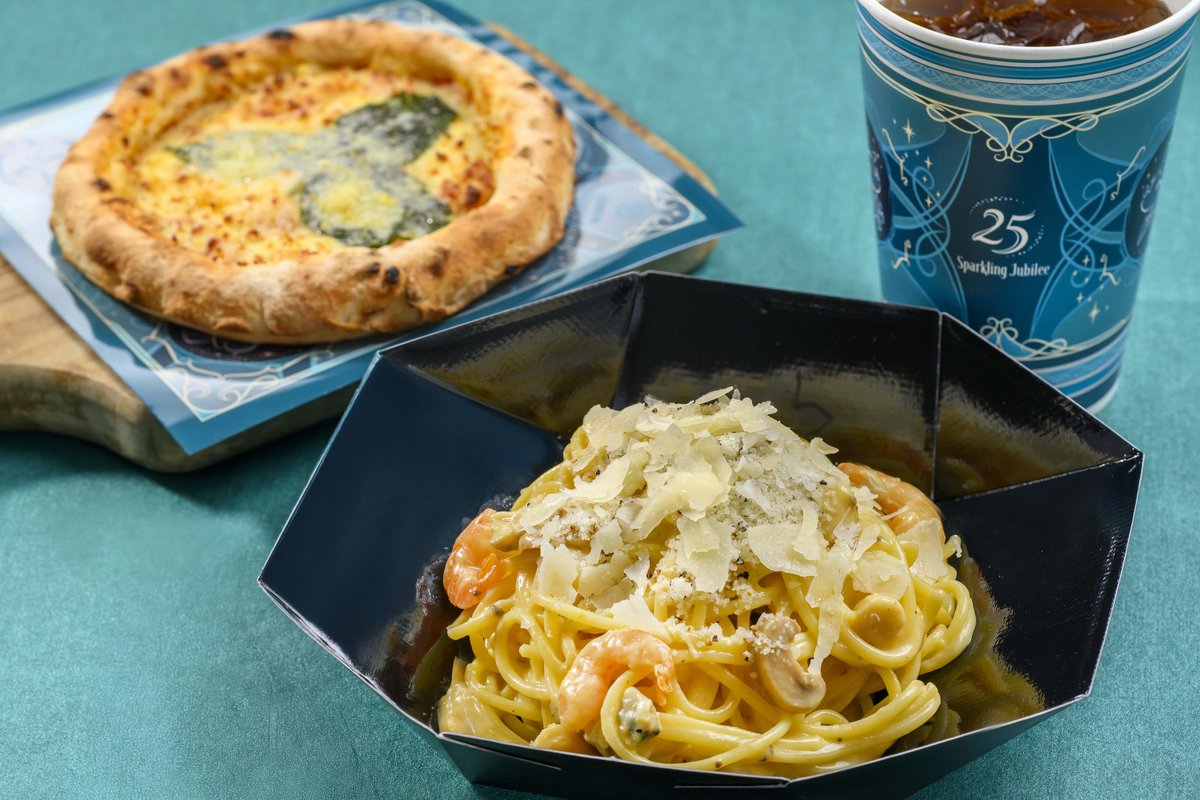 パスタとピッツァを一度に味わう！ 東京ディズニーシー25周年