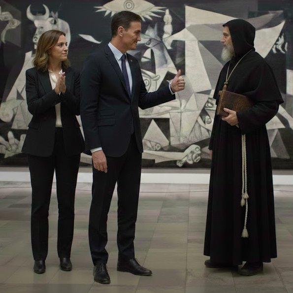 Lamentablemente #España vuelve a ocupar titulares en #Israel tras la expulsión de tres ancianas israelíes del Museo Reina Sofía de Madrid.
🇮🇱🇪🇸
- Las israelíes, que llevaban Estrellas de David y una bandera de Israel, fueron acosados por el público dentro del museo al grito de