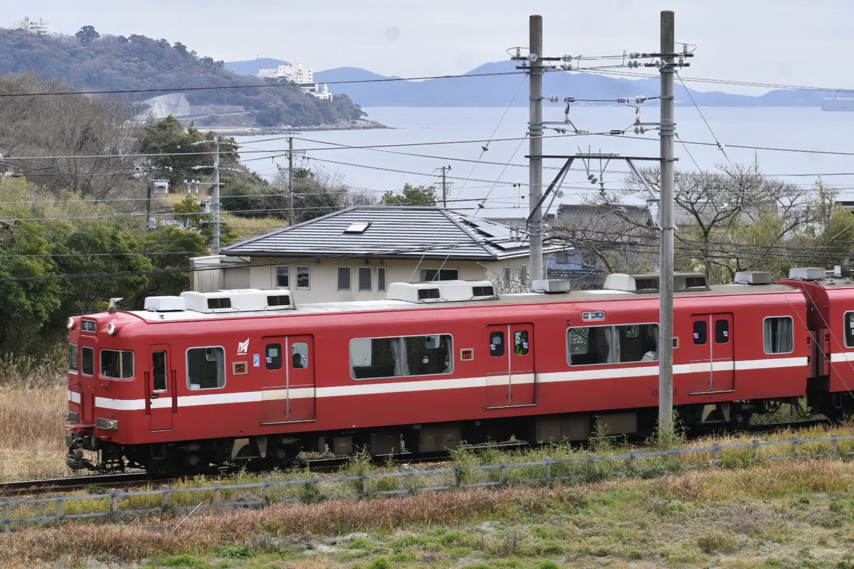 今日は有給休みを使い蒲郡線へ 6011F白帯車と系統板付きの6009F6013Fを
