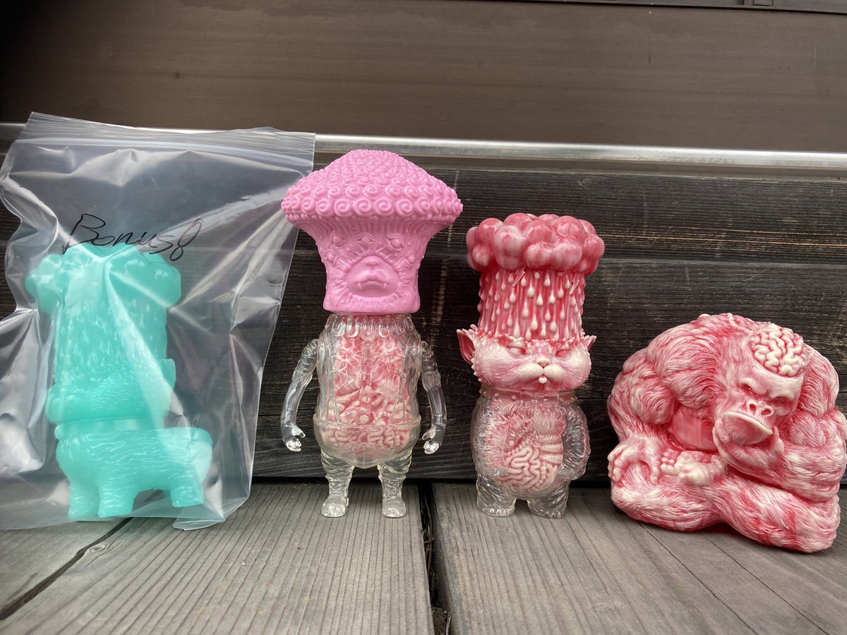 本日のソフビ。 もうこやまさん（@moucoyama ）のストアで購入した