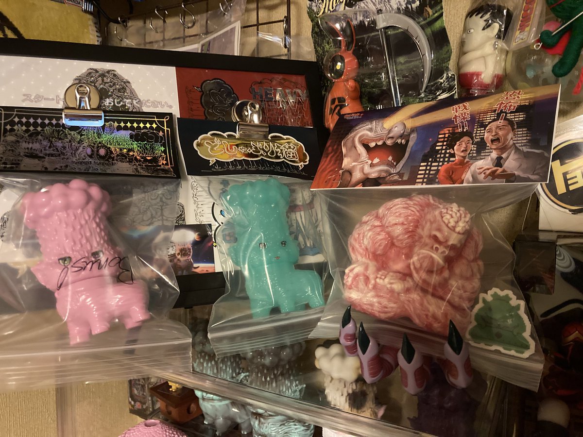 本日のソフビ。 もうこやまさん（@moucoyama ）のストアで購入した