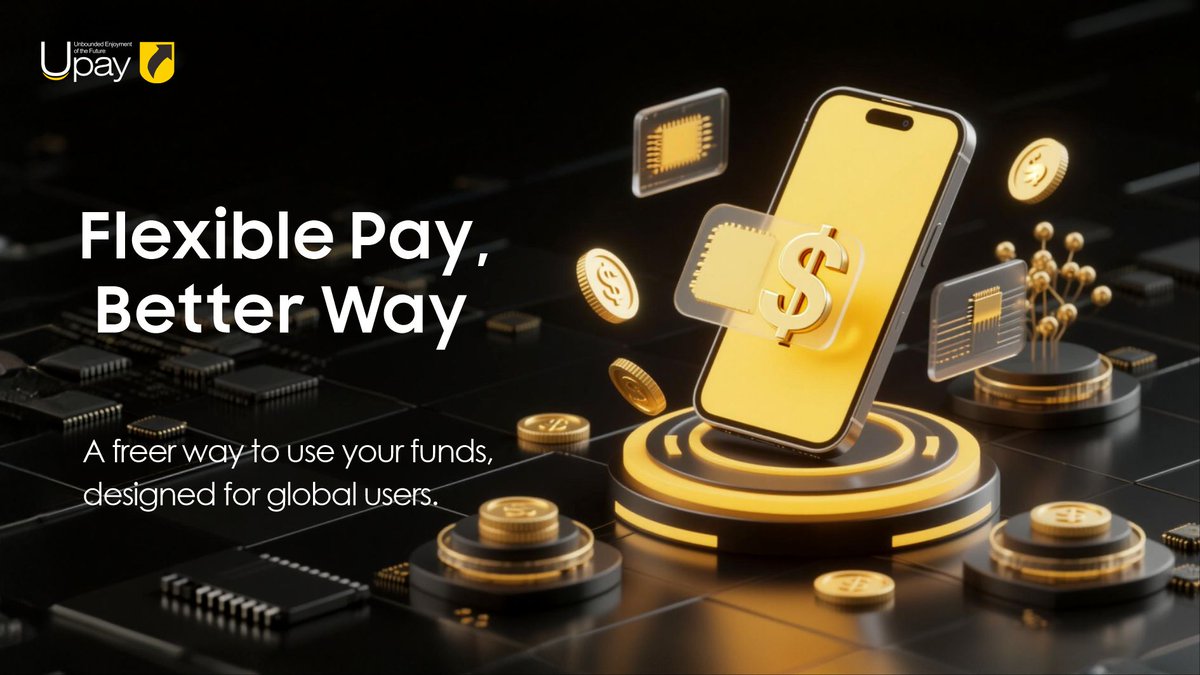Ubdpay's tweet photo. Flexible pay, better way
Upay gives users more freedom in how they access and use their money, removing traditional banking limits and simplifying global payments into one smooth experience.