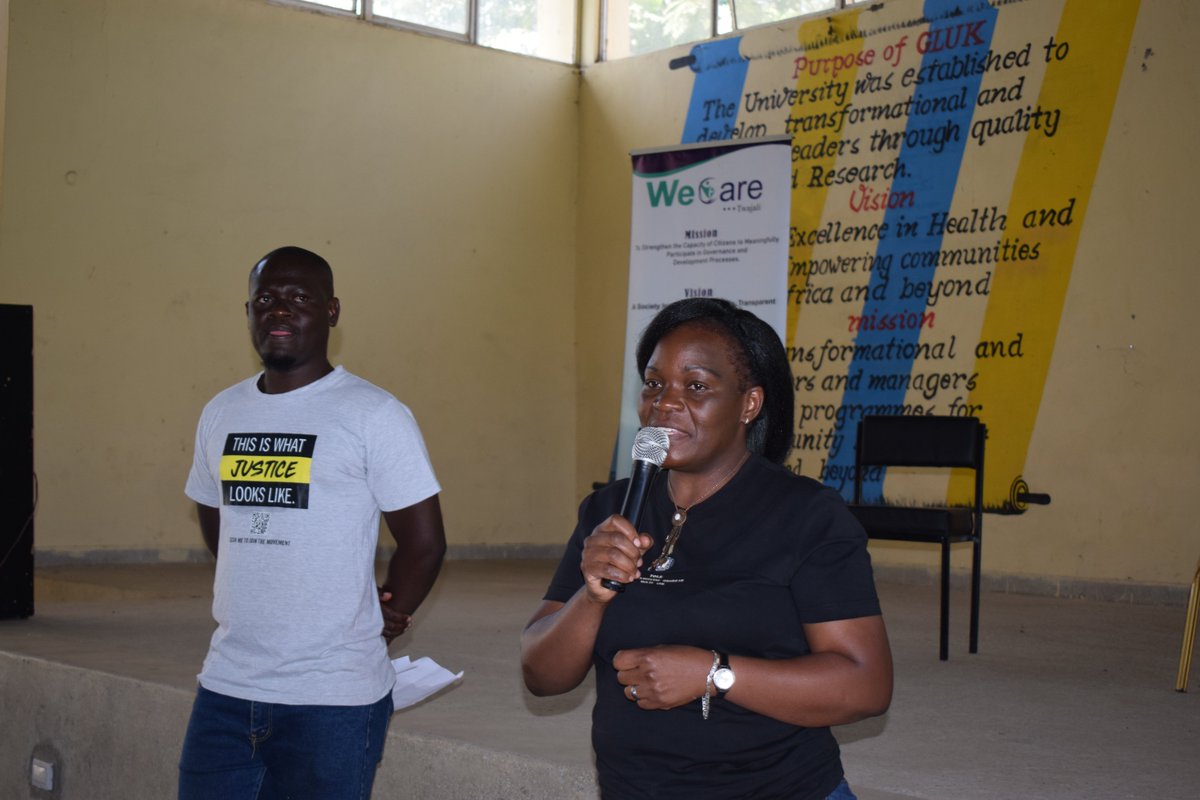 TIKenya's tweet photo. On Friday, 13th February 2026, TI-Kenya ALAC Western hosted the 2nd edition of the Public Discourse at the Great Lakes University of Kisumu (GLUK) main campus in Kisumu, in collaboration with @wecarecbo and the @EACCKenya

This engagement focused on strengthening youth participation in governance processes, bringing together over 200 students under a shared goal of consolidating the GLUK Transparency and Integrity Club as a vibrant, student-led hub for civic action.

Through dynamic panel discussions, peer mentorship sessions, and practical conversations on innovative corruption reporting, students enhanced their capacity to champion ethical leadership and accountability in their respective spaces.

#YouthInGovernance #Integrity #Accountability #CivicEngagement