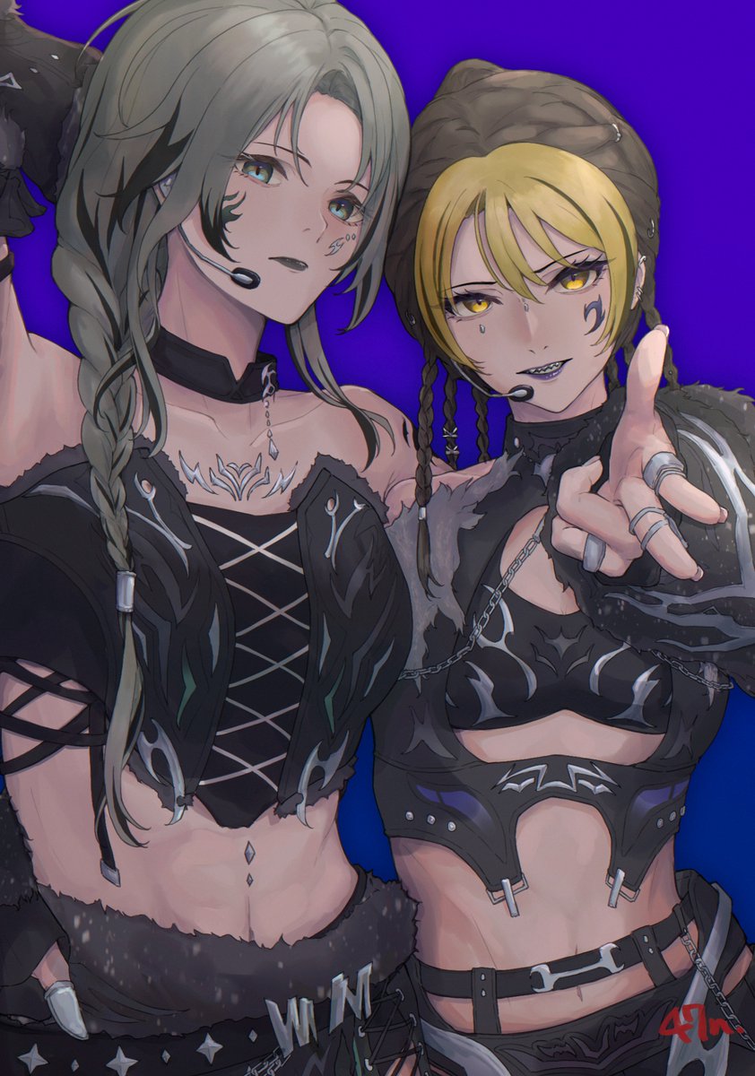 みこルカをありがとう #ΣDesire #緋田美琴 #斑鳩ルカ