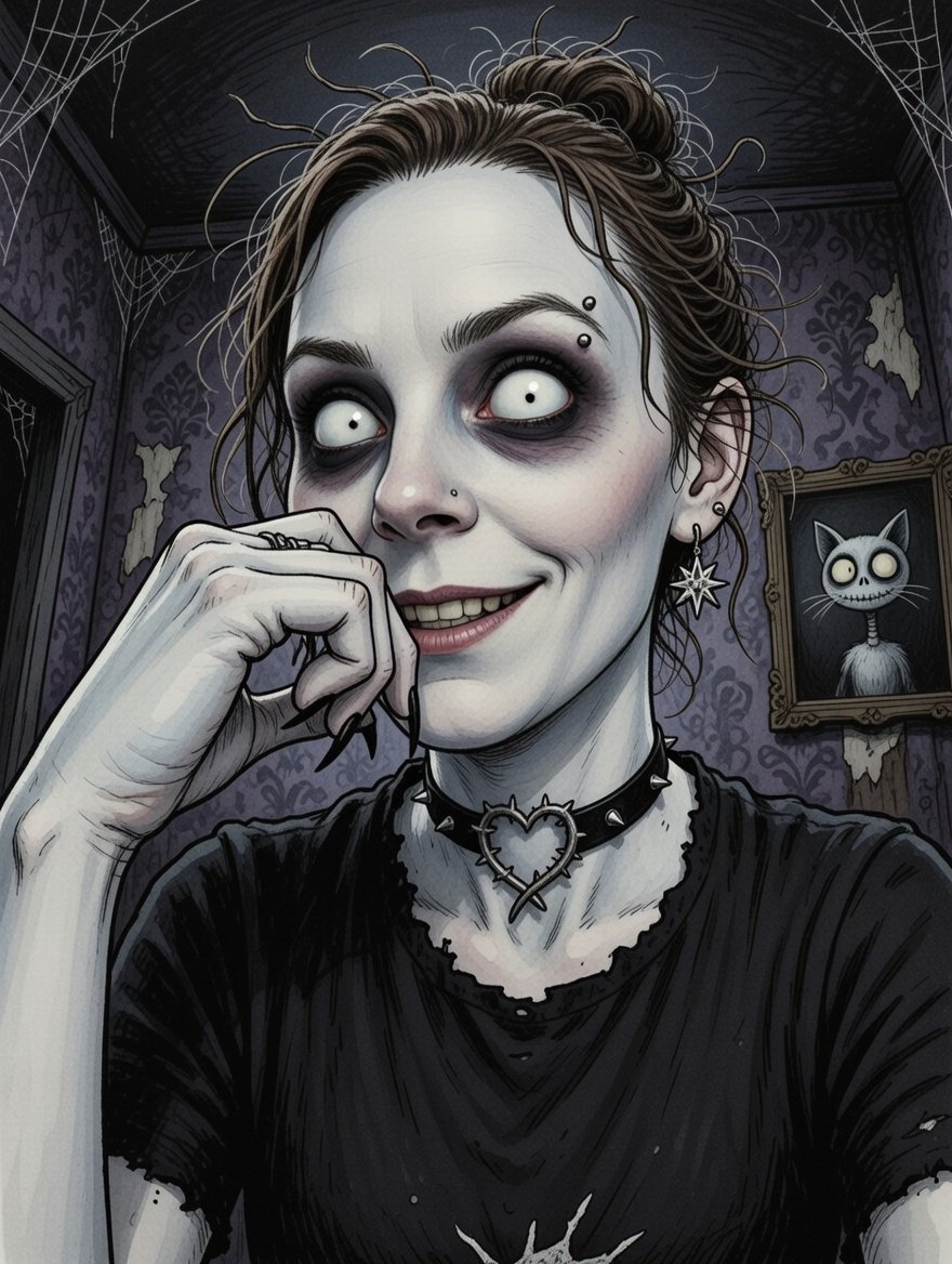 QT your Tim Burton  Self

TYFTT <a href="/TJustin25/">ThisJustin25</a> 🖤 love Tim Burton 😊

Inviting, if you're up for it
<a href="/Anne_Ill_404/">Anne Ill</a> 
<a href="/JoeyDoge42069/">JoeyDoge42069</a> 
<a href="/lucidspectres/">Lucidspectres</a> 
<a href="/IzamAether_/">Izam</a> 
<a href="/TheDreamersLab/">TheDreamersLab</a>