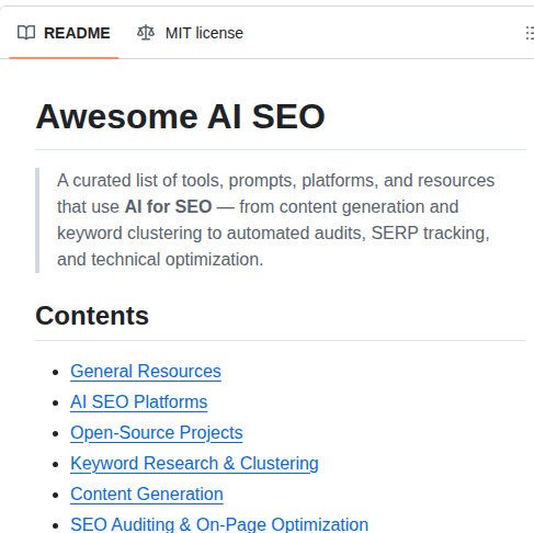 tom_doerr's tweet photo. List of AI tools for SEO

https://t.co/Xm7xeuahp3 https://t.co/pDrLZ2ID6P