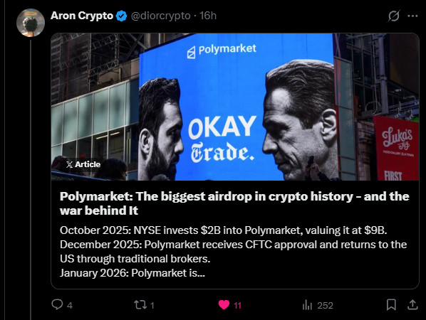 diorcrypto's tweet photo. 16 hours ago: I drop an article I’ve been grinding on for two weeks, and it gets 10 likes.
13 hours ago: @raychi_god  unfollows me straight up copies my entire piece posts it himself and pulls 10x the views and likes.

X, what am I doing wrong? https://t.co/KTFndz0BZE