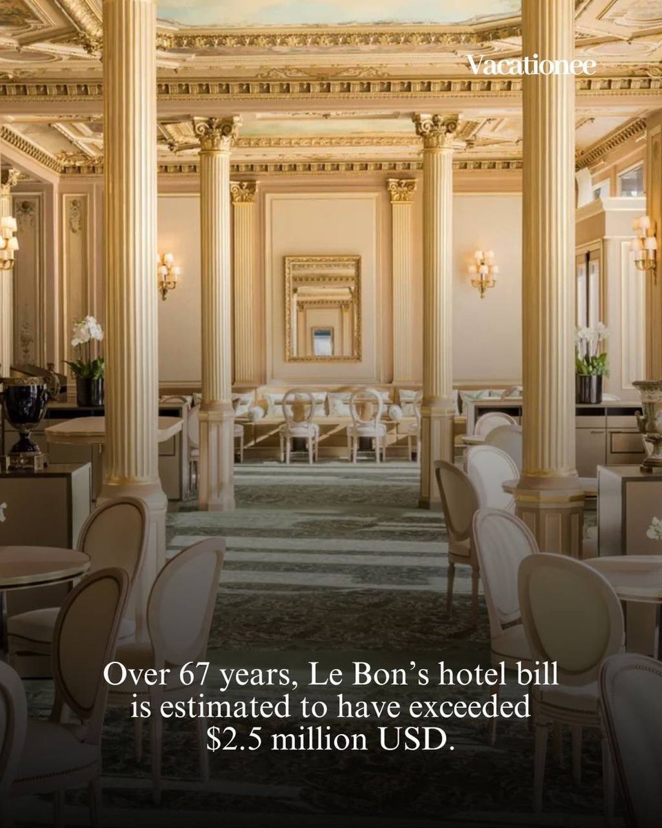 The longest hotel stay on record is said to have lasted 67 years.

According to the claim, a man identified as Jean Le Bon checked into the Grand Hotel in Paris in 1957 and continued living there until his death in 2024. Over the course of nearly seven decades, his total hotel