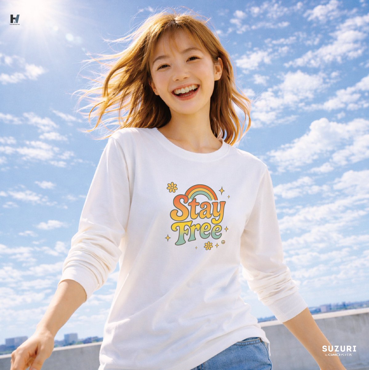 自由って、
どこかに行くことじゃなくて
今をちゃんと笑えることかも。

Stay Free 🌈

handsworksのオリジナルアイテム通販 ∞ SUZURI（スズリ） suzuri.jp/handsworks
