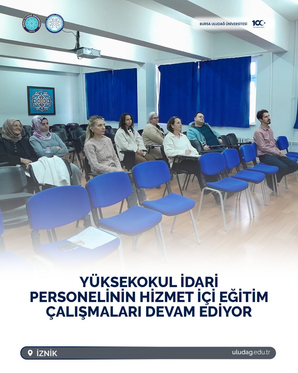 📄 Kurumsal Hafıza ve Yazışma Standartları: İdari Personelimize Hizmet İçi Eğitim!

Haberin devamı için:
uludag.edu.tr/iznikmyo/yukse…