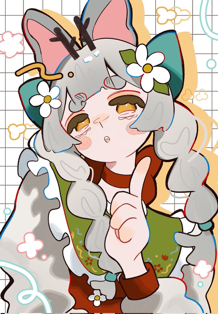 #自分で生み出した一次創作オリジナルキャラを流そう
森の鹿さんイメージです🌳🦌